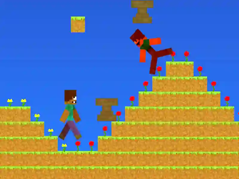 ゲームNoob vs Pro But Anvil Rain Minecraftオンライン