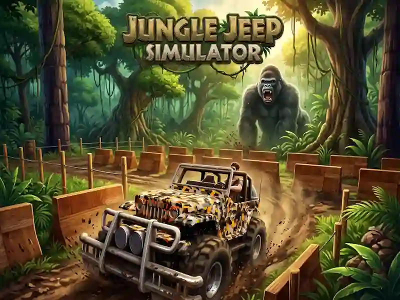 ゲームJungle Jeep Simulatorオンライン