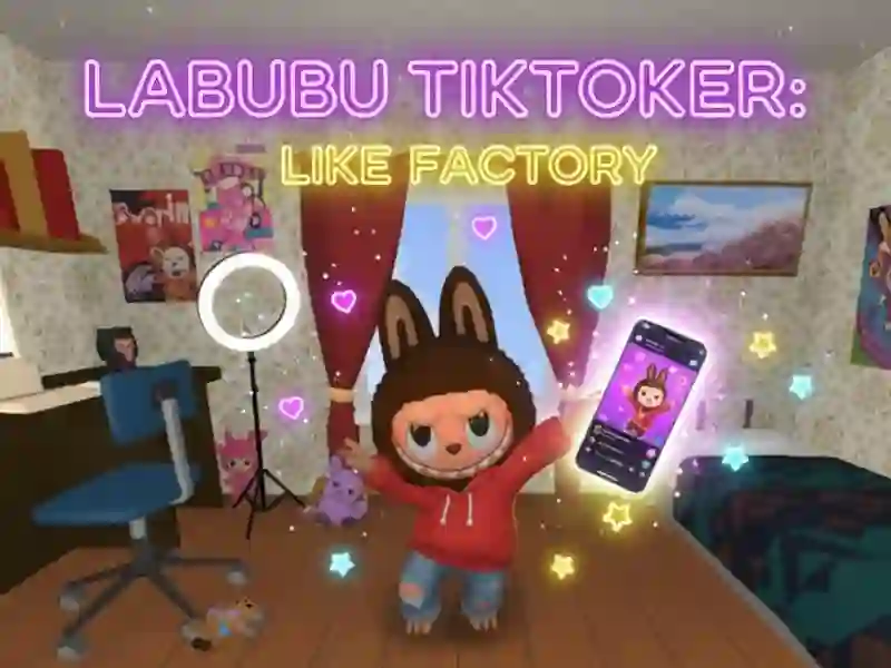 ゲームLabubu TikToker: Like Factoryオンライン