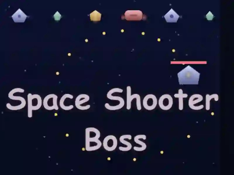 ゲームスペースシューターのボスオンライン