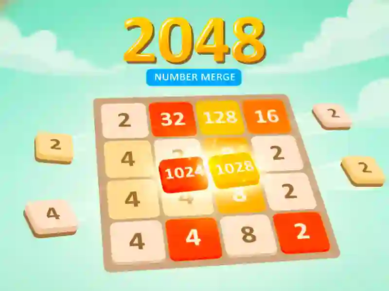 ゲーム2048 番号の結合オンライン