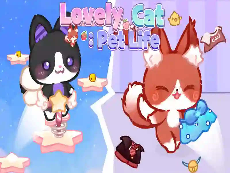 ゲーム素敵な猫のペットの生活オンライン