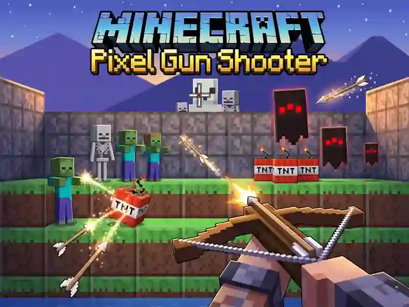 ゲームMinecraft Pixel Gun Shooterオンライン