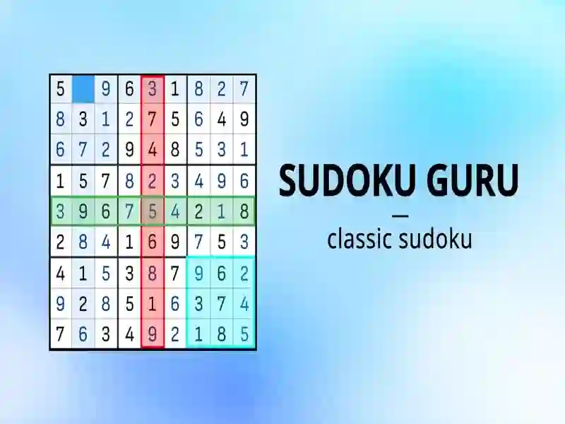 ゲームSudoku Guruオンライン ゲームSudoku Guruオンライン