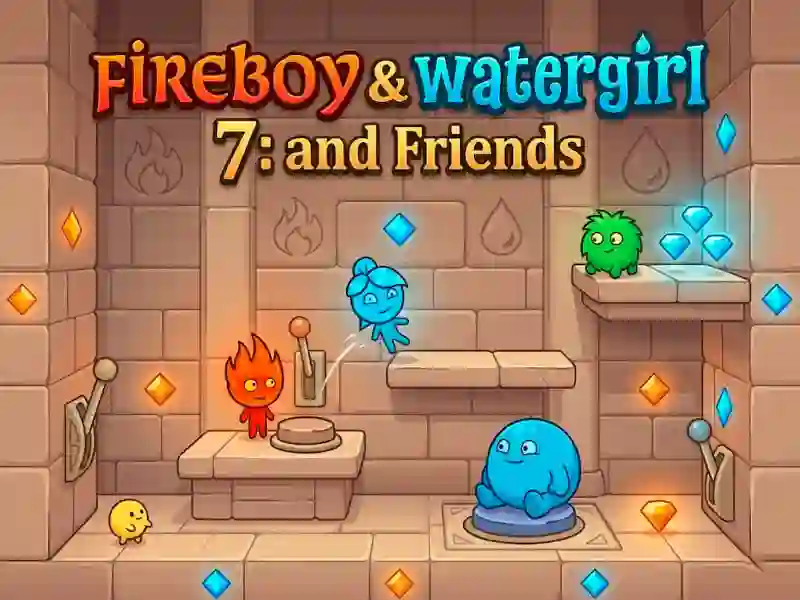 ゲームFireboy & Watergirl 7: and Friendsオンライン