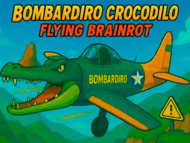 ゲームBombardiro Crocodilo Flying Brainrotオンライン