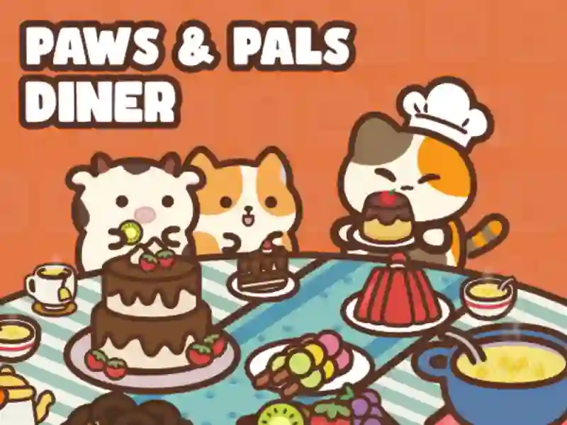 ゲームPaws＆Pals Dinerオンライン