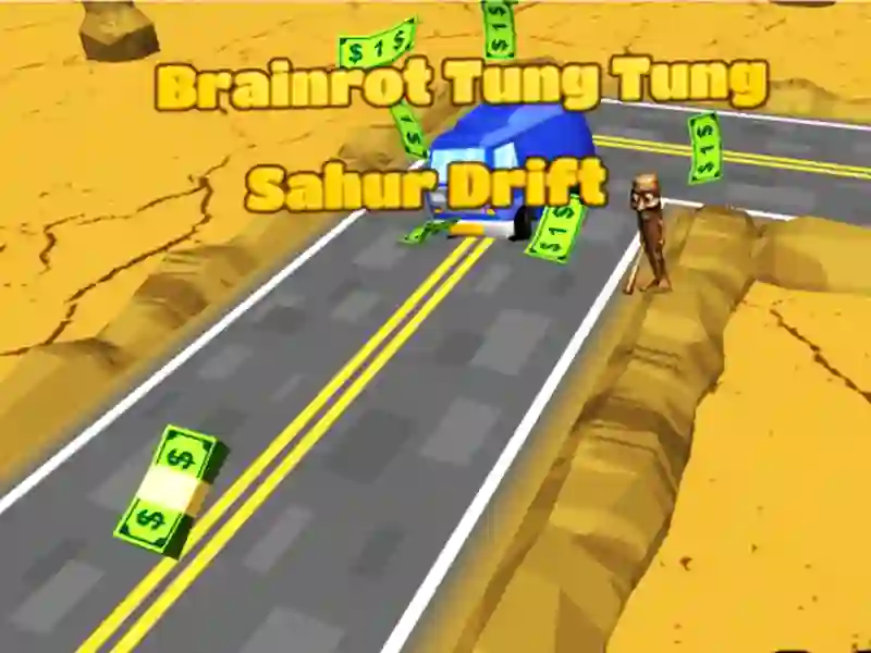 ゲームBrainrot Tung Tung Sahur Driftオンライン