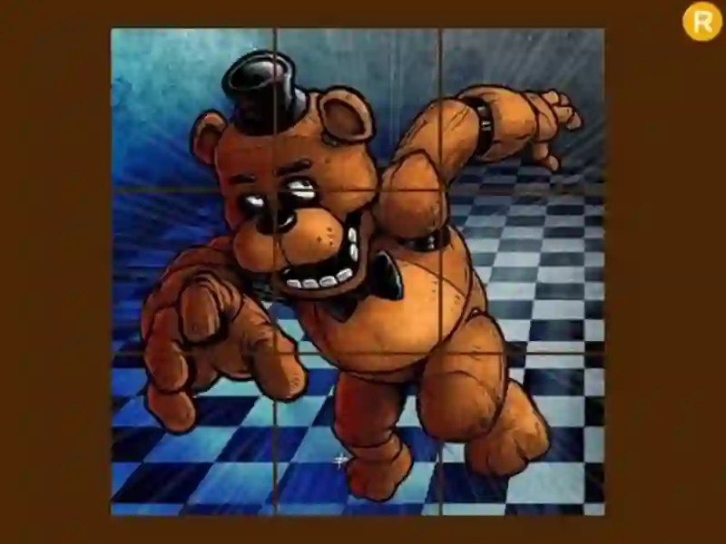 ゲームFnaf フレディ スライディング パズルオンライン