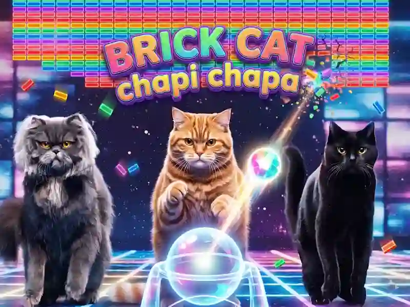 ゲームBrick Cat chipi chapaオンライン