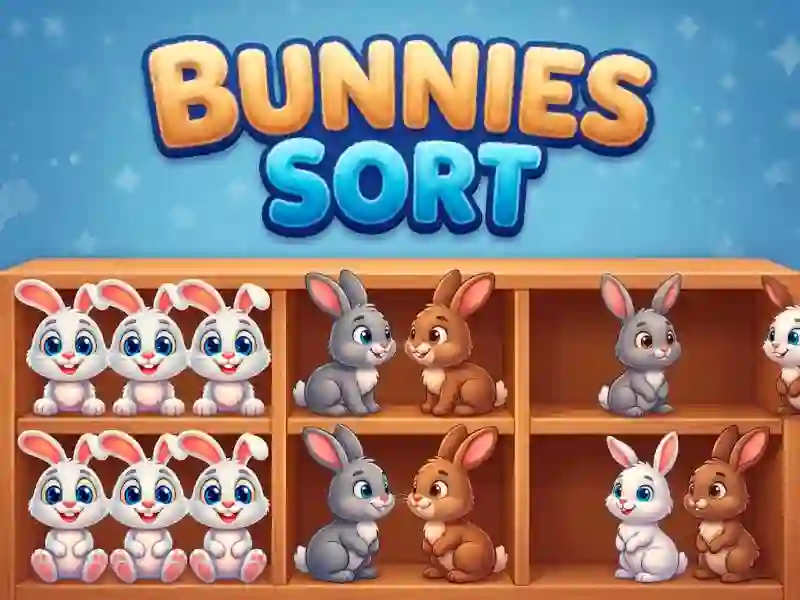 ゲームBunnies Sortオンライン