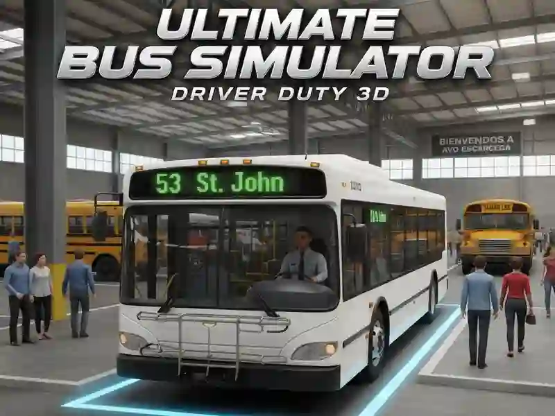 ゲームUltimate Bus Simulator Driver Duty 3Dオンライン