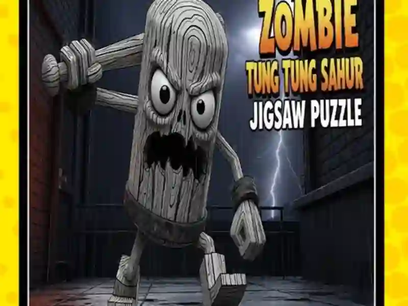 ゲームZombie Tung Tung Sahur Jigsaw Puzzleオンライン