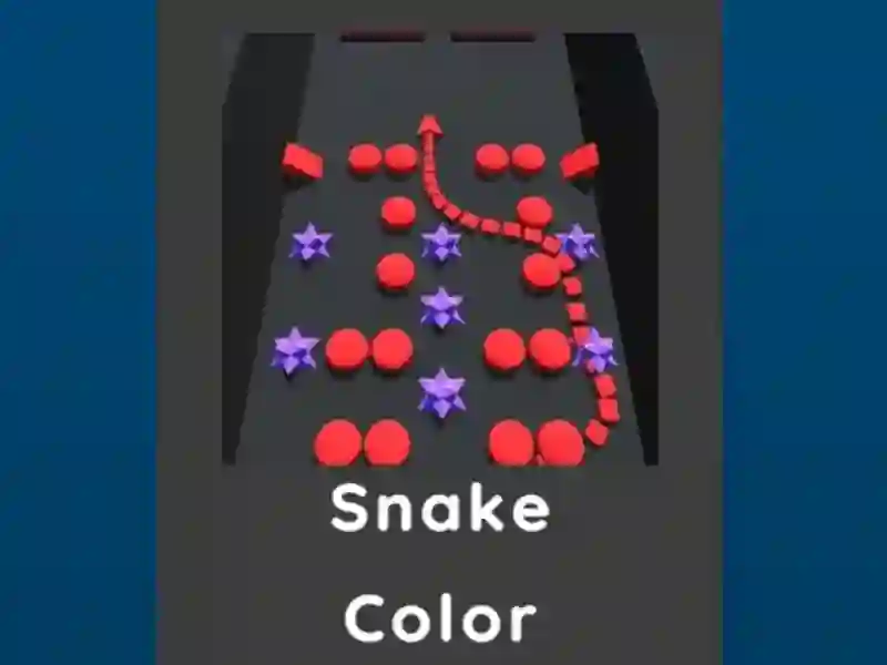 ゲームヘビの色オンライン