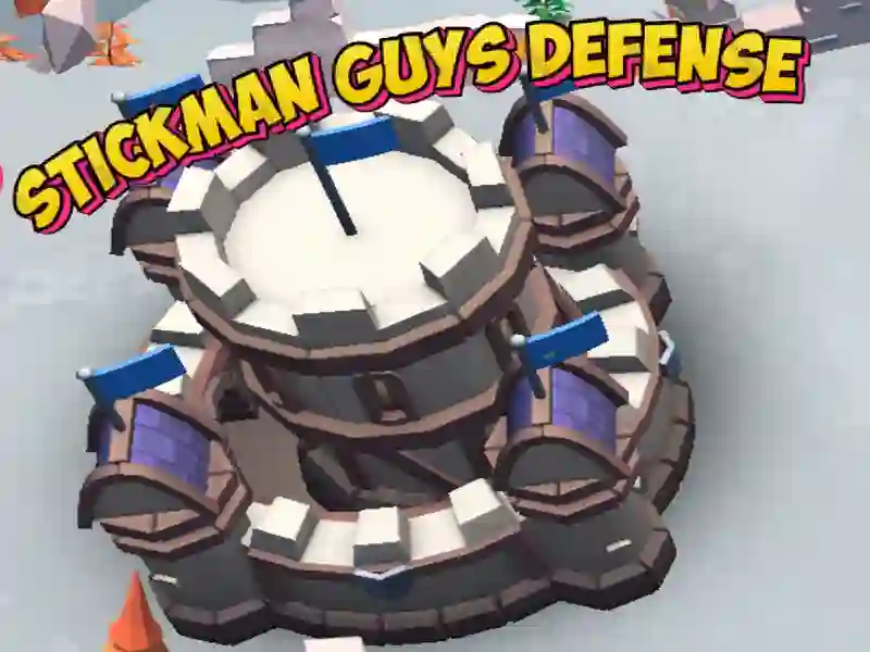 ゲームStickman Guys Defenseオンライン
