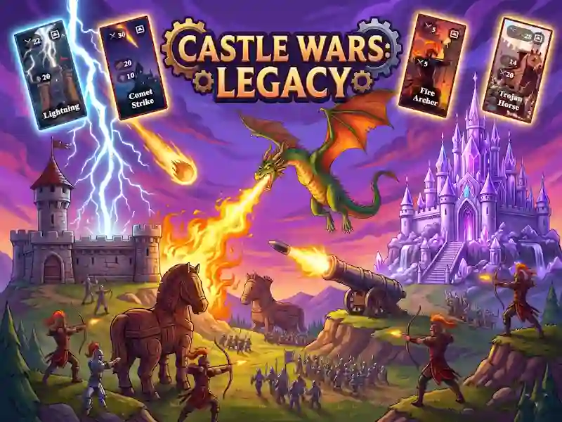 ゲームCastle Wars: Legacyオンライン
