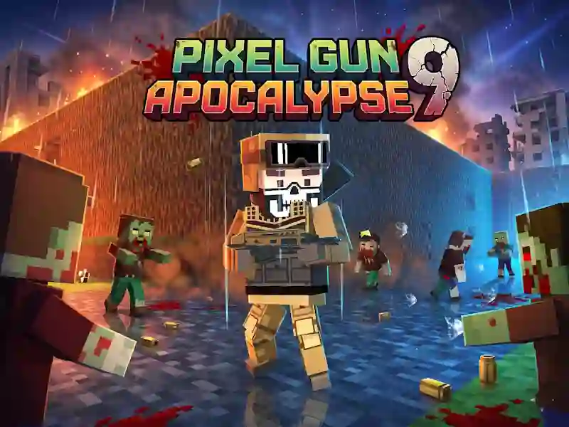 ゲームPixel gun apocalypse 9オンライン