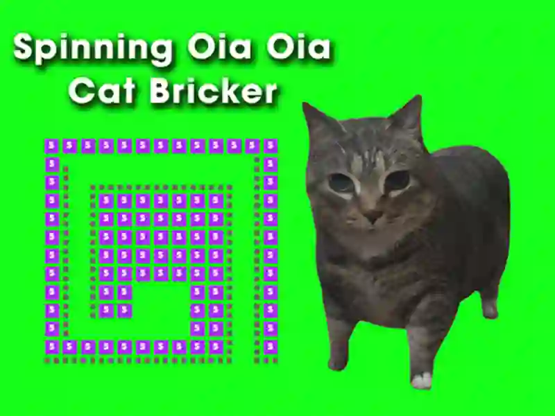 ゲームSpinning uia uia cat brickerオンライン