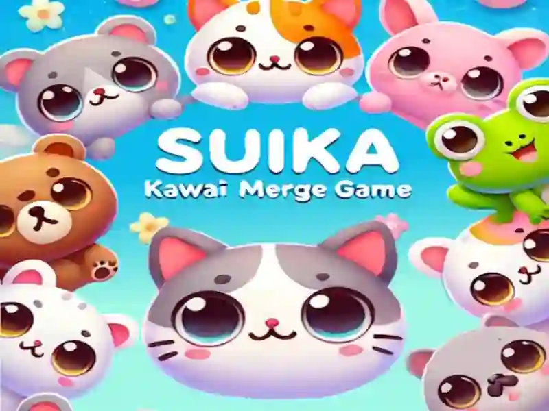 ゲームSuika Kawaii Mergeゲームオンライン