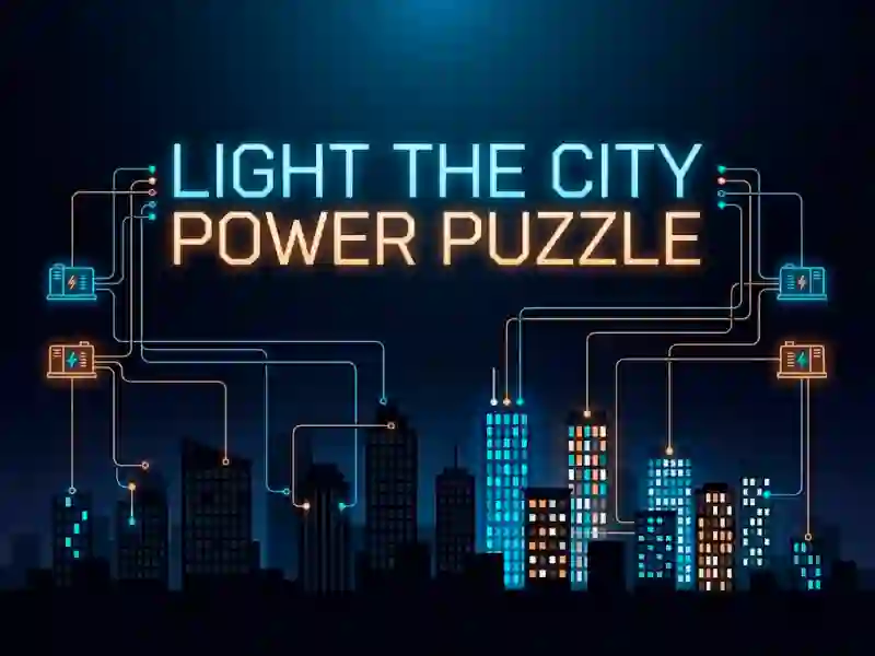 ゲームLight the City Power Puzzleオンライン
