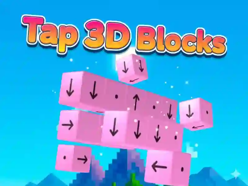 ゲーム3Dブロックをタップしますオンライン