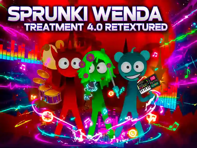 ゲームSprunki Wenda トリートメント 4 リテクスチャオンライン