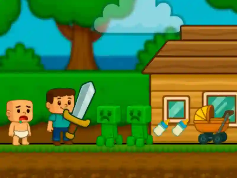 ゲームベビーノーブヘルプ！ スティーブオンライン