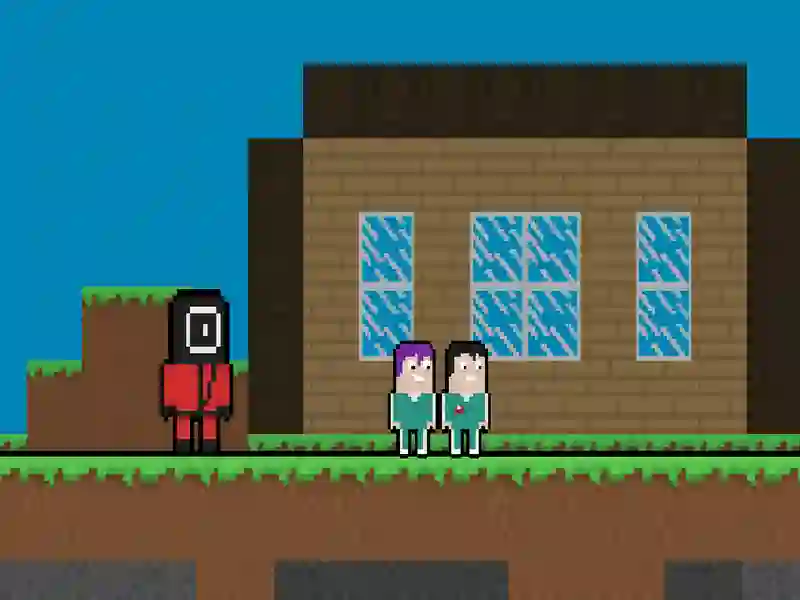 ゲームイカは逃げますが、blockworldオンライン