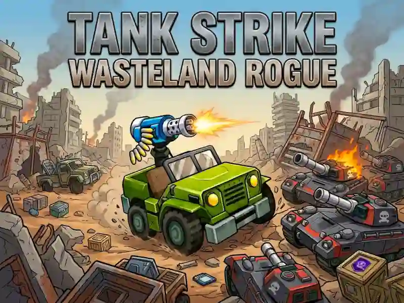 ゲームTank Strike Wasteland Rogueオンライン