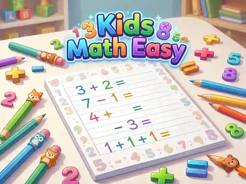 ゲームKids Math Easyオンライン