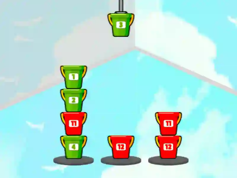 ゲームバケツをソートしますオンライン