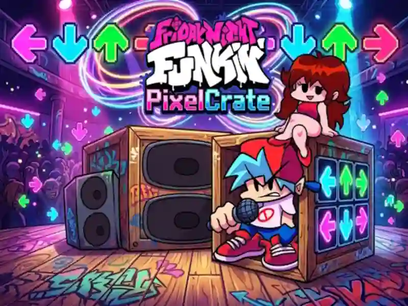 ゲームFriday Night Funkin PixelCrateオンライン