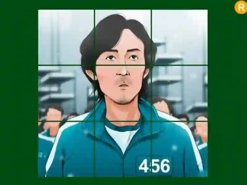 ゲームイカゲームプレイヤー 456 スライディングオンライン