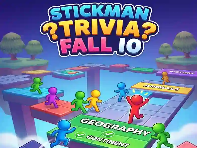 ゲームStickman Trivia Fall IOオンライン