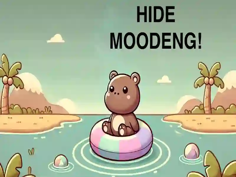 ゲームMoodeng Hippoを隠す！オンライン