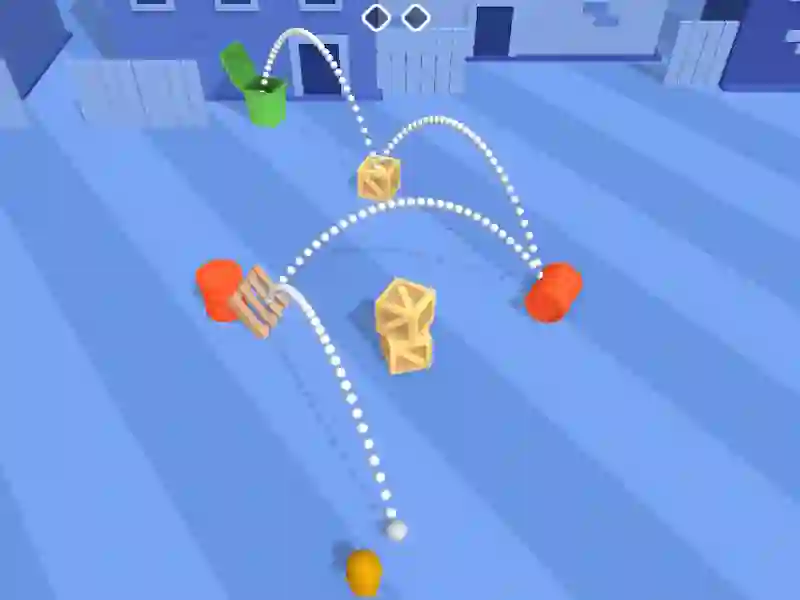 ゲームボールを3Dに渡しますオンライン