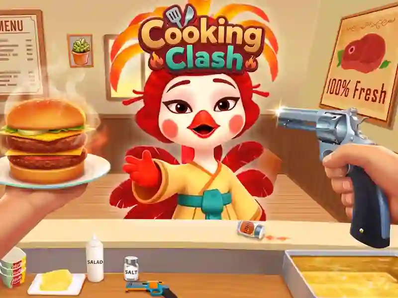 ゲームCooking Clashオンライン