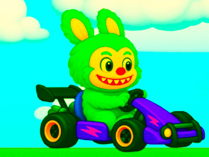 ゲームLabubu Gokartオンライン