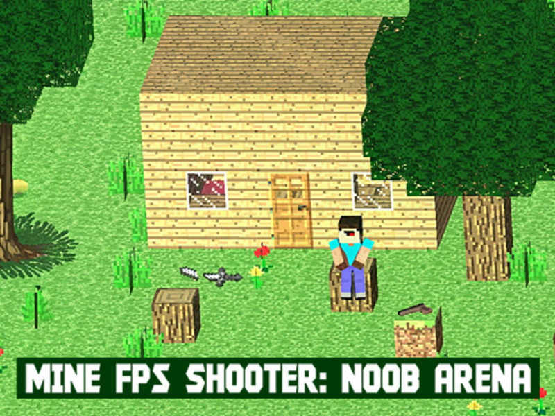 ゲーム鉱山FPSシューター：Noob Arenaオンライン