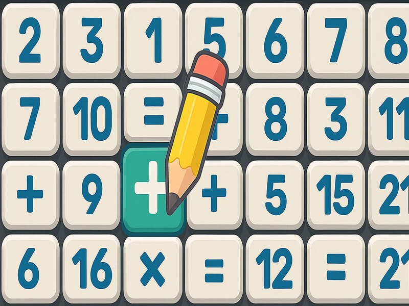 ゲームMath Crossword Puzzle Genius Editionオンライン