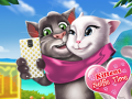 ゲーム子猫のセルフィータイムオンライン