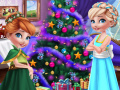 ゲーム姉妹のクリスマスルーム準備オンライン