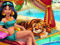 ゲームアラビアのプリンセススイミングプールオンライン