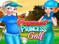 ゲーム妊娠中のプリンセスがゴルフをするオンライン