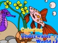 ゲーム underwater world 3の塗り絵オンライン
