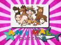 ゲーム動物パズルオンライン