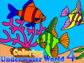 ゲーム水中世界の塗り絵 4オンライン