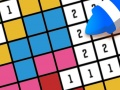 ゲームHelloKids 数字で塗り絵オンライン