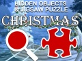ゲーム隠された物とクリスマスのジグソーパズルオンライン