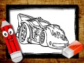 ゲームバック・トゥ・スクール 車の塗り絵ブックオンライン